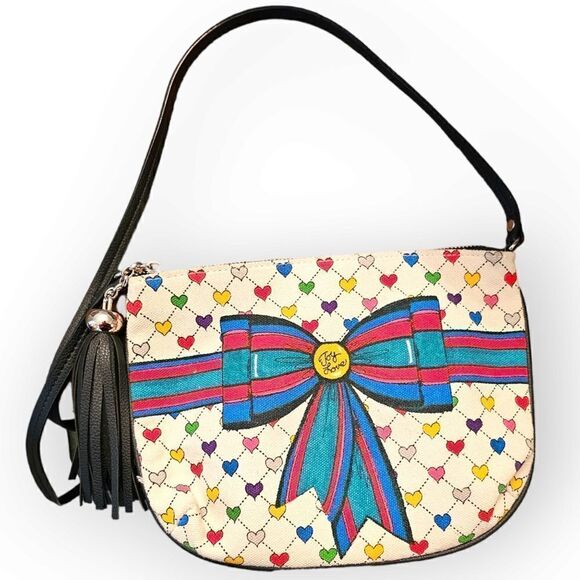 Brighton Limited Edition Love & Joy Colorful Crossbody Bag (NWOT) - Picture 14 of 14